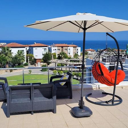 Sea And Mountain View Beachfront Penthouse Yali Exterior foto